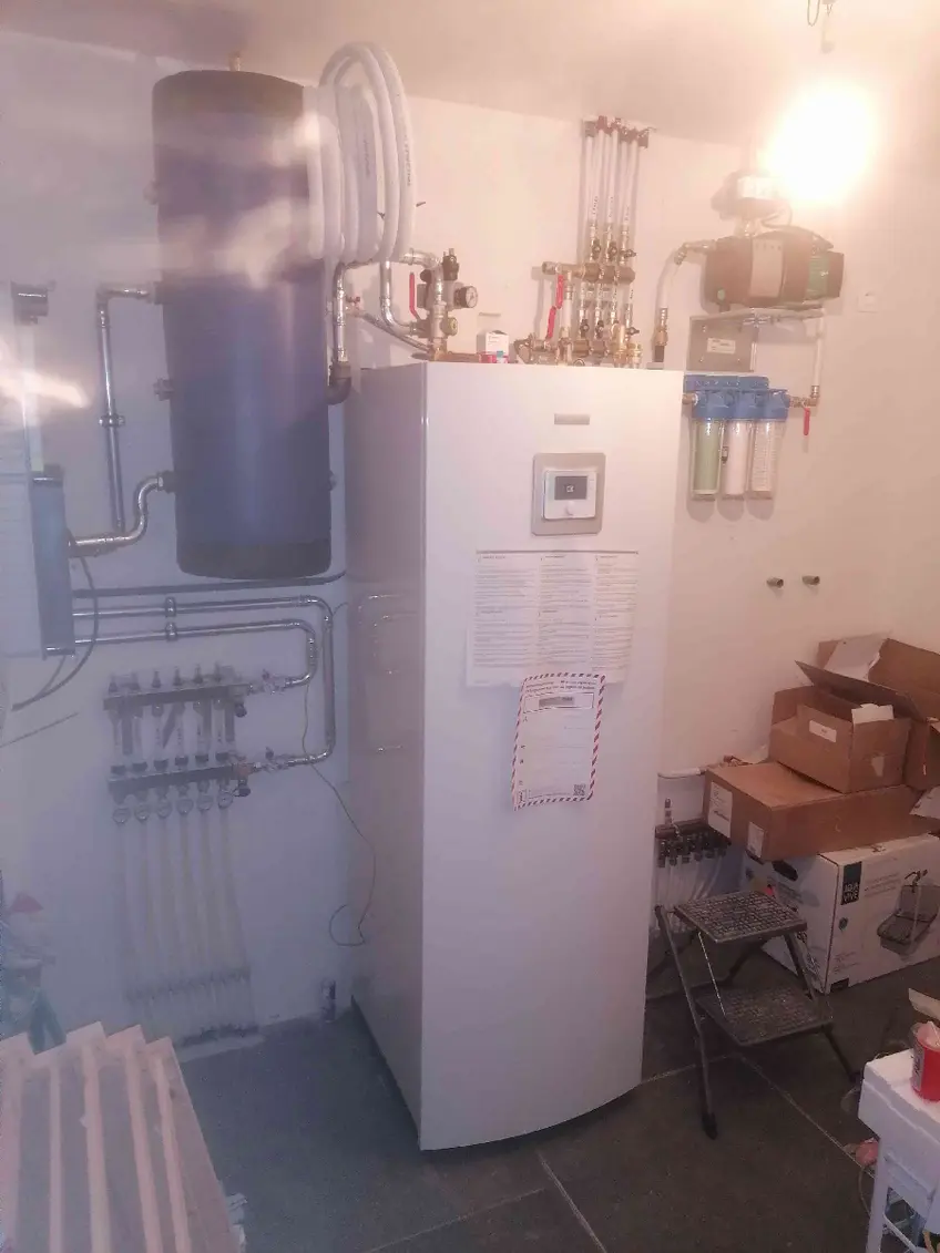 Chantier de Chauffage Sanitaire Vincent - photo 5